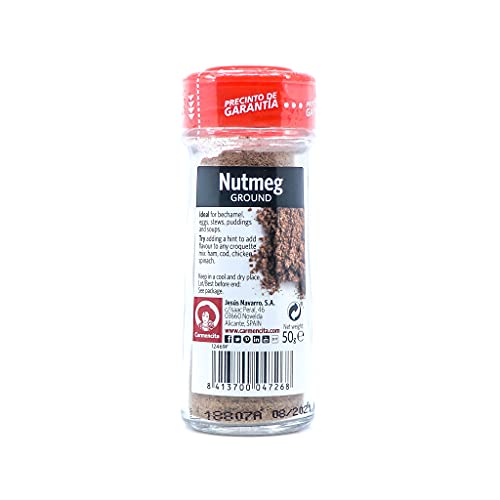 Carmencita Nuez Moscada Molida, 50g