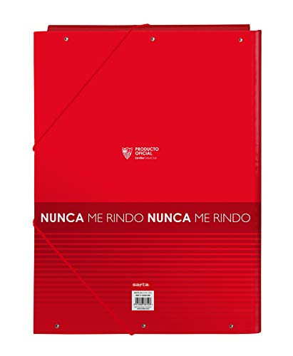 Carpeta Folio con 3 Solapas de Sevilla FC Corporativa, 260x365mm