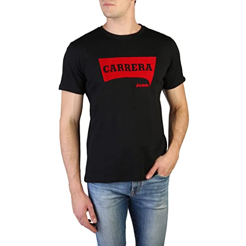 Carrera Jeans - Camiseta para Hombre, con Logo Estampado (EU L)