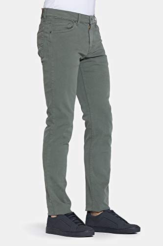 Carrera Jeans - Pantalones para Hombre, Color Liso, Tejido Bull Denim (ES 52)