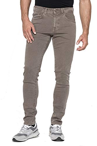 Carrera Jeans - Pantalones para Hombre, Color Liso, Tejido Extensible (ES 46)