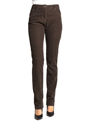 Carrera Jeans - Pantalones para Mujer, Color Liso, Terciopelo (EU 42)