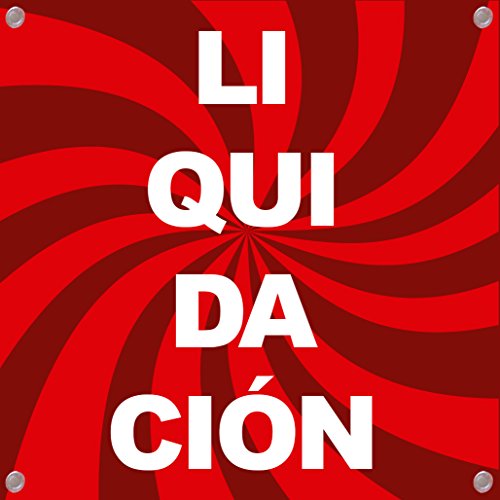 Cartel Liquidación | Cartel publicitario Liquidación | Cartel Oferta Liquidación | Cartel Oportunidad Liquidación |