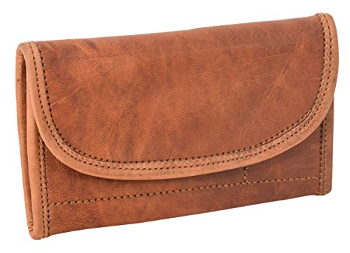 Cartera Gusti Leder nature Ranya Monedero Accesorio Billetera Estuche Hombre Mujer Cuero de Cabra Marrón Claro A10