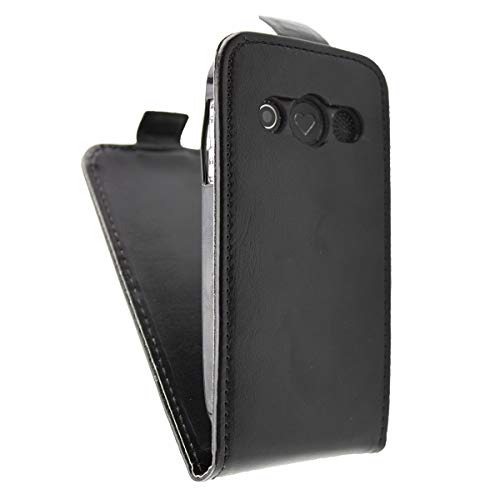 caseroxx Flip Cover für Emporia Euphoria V50 / Active V50 4G, Bolso (Flip Cover en Negro)