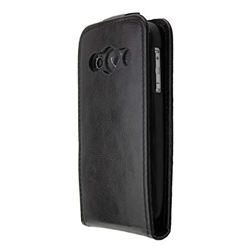 caseroxx Flip Cover für Emporia Euphoria V50 / Active V50 4G, Bolso (Flip Cover en Negro)