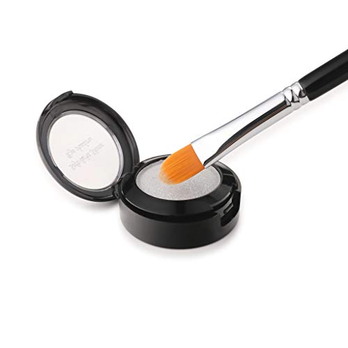 Cepillo aplicador de imprimación de sombra de ojos para difuminar, corrector, herramientas profesionales para aplicar crema, sombras líquidas y base de prebase de ojos con cerdas veganas