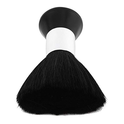 Cepillo para el Polvo del Cuello del Peluquero, Cepillo de Cuello para Barbero Salón, Brocha de Peluquería Limpieza del Cabello Cepillo Suave para Peluquería