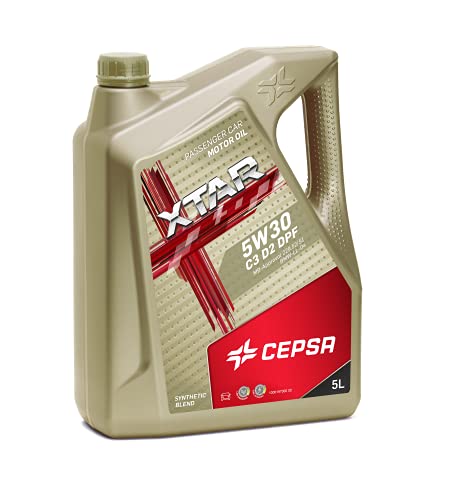 CEPSA XTAR 5W30 C3 D2 DPF - Aceite de Motor, 5L