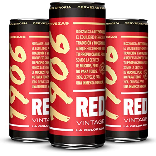 Cerveza 1906 Red Vintage Pack 24x33cl latas