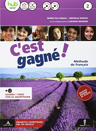 C'est gagné! Con Pour tous. Per la Scuola media. Con CD-ROM formato MP3. Con espansione online. Con DVD-ROM (Vol. 2)