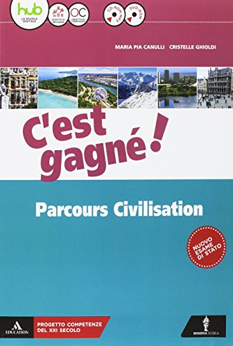 C'est gagné! Per la Scuola media. Con CD Audio formato MP3. Con e-book. Con espansione online. Con 2 libri: Parcours civilisation-Pour tous. Con DVD-ROM (Vol. 3)