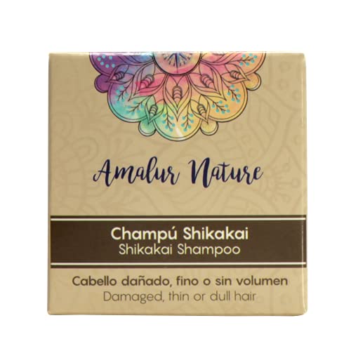 Champú sólido Shikakai brillo y volumen- SIN SULFATOS - (100 gr)