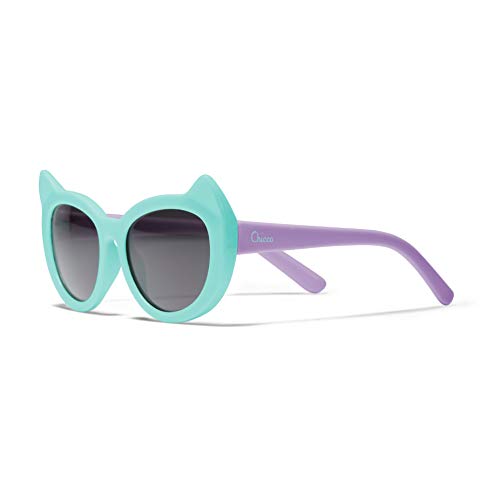 Chicco - Gafas de sol infantiles para niños 3 años, color verde y morado