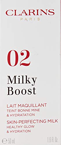 Clarins Milky Boost Leche 2 1UN Unisex Adulto, Negro, Estándar