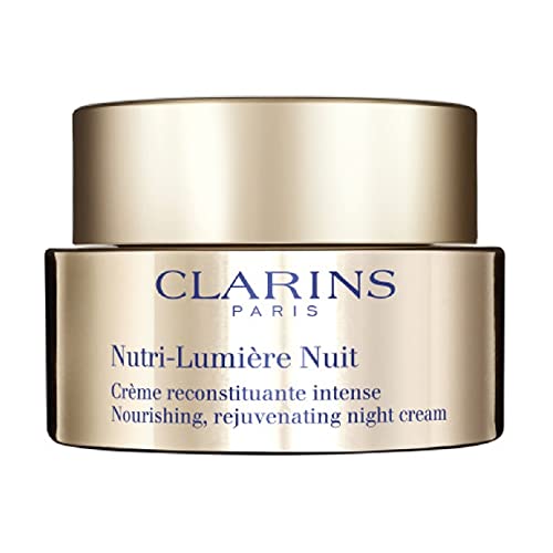 Clarins NUTRI-Lumiere Crema DE Noche 50ML Unisex Adulto, Negro, Estándar