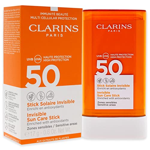 Clarins Sol Stick SPF50 17GR Unisex Adulto, Negro, Estándar