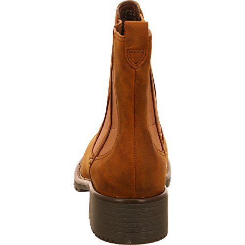 Clarks Orinoco Club, Botas Chelsea Mujer, Marrón (Brown Snuff), 40 EU