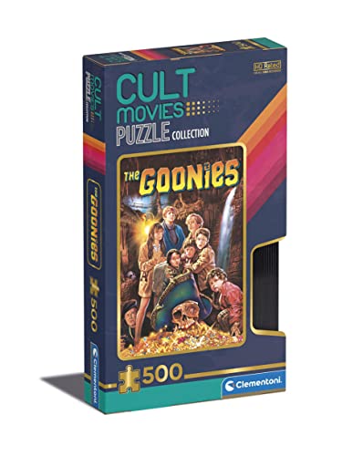 Clementoni- Cult Movies The Goonies-500 Puzzle para Adultos (500 Piezas), diseño de puzle, Multicolor, Medium (35115)