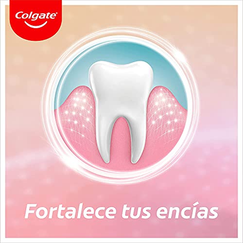 Colgate Encías Revitalizante Fortificante, Pasta de Dientes, Protección Encías, Cuidado Diario Antibacteriano, Pack 3 Uds x 75ml