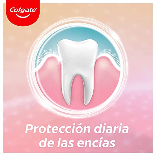 Colgate Encías Revitalizante Fortificante, Pasta de Dientes, Protección Encías, Cuidado Diario Antibacteriano, Pack 3 Uds x 75ml