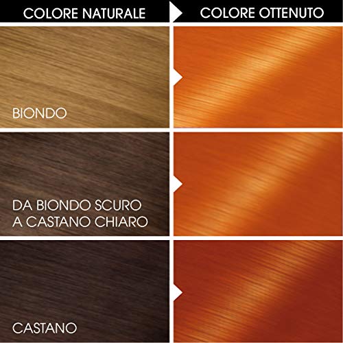 Coloración permanente y decoloración Garnier Olia 7.4 Rame Intenso