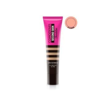 COMODYNES SECOND SKIN MAQUILLAJE FLUIDO 02 ALMOND 30 ML