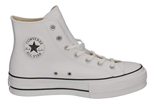 CONVERSE - CTAS Lift Clean HI 561676C - White, Tamaño:37 EU