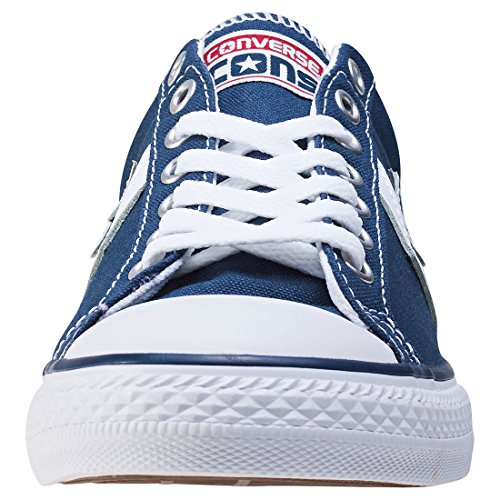 Converse Lifestyle Star Player Ev Ox, Zapatillas Unisex niño, Azul (Navy/White 410), 31 EU