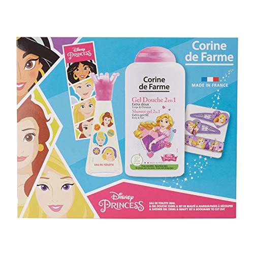 Corine de FARME Disney Princesas - Estuche de agua de colonia + gel de ducha + goodies 1 unidad