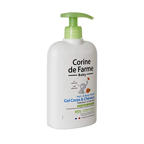 Corine de Farme Gel Lavant surgras cuerpo/cabello AU Calendula, 500 ml