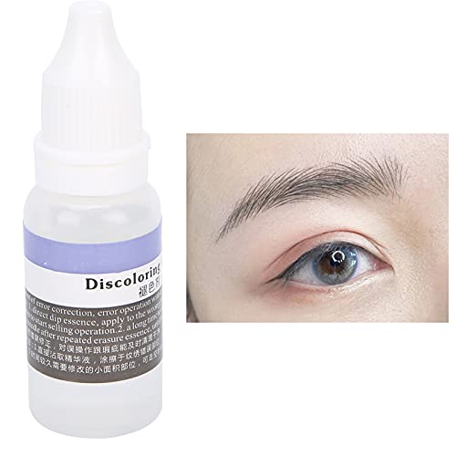 Corrector De Blanqueamiento Microblading, 15ml Microblading Corrección De Errores Líquido Microblading Suministros Para Uso Doméstico Eliminación De Tatuajes Ceja Agente De Eliminación De Tatuajes