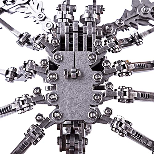 Correttore postura Puzzle de Metal escorpión Bricolaje Modelo, Rompecabezas de Metal 3D Teaser, Rompecabezas Desmontables 3D for Adultos, Adorno for Escritorio