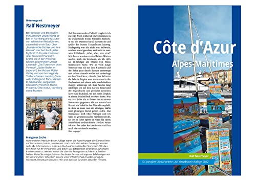 Côte d'Azur Reiseführer Michael Müller Verlag: Alpes Maritimes. Individuell reisen mit vielen praktischen Tipps