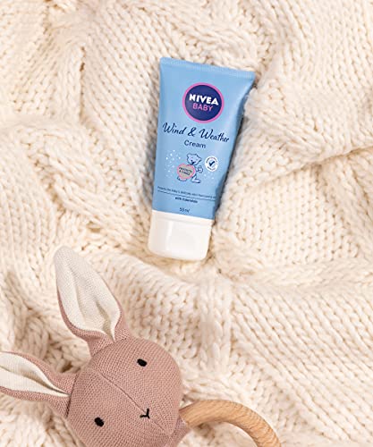 Crema Baby Nivea para caléndula y pantenol para todo clima 50ml