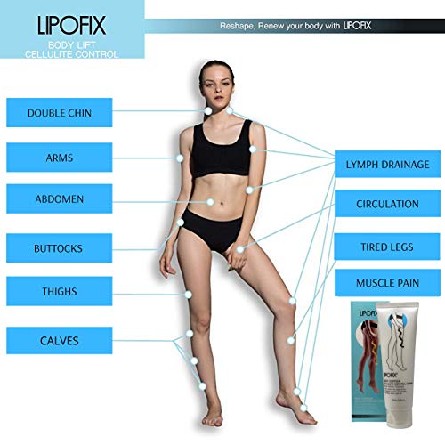 Crema de la celulitis , LIPOFIX , el tratamiento contra la celulitis . La mayoría de los ingredientes activos impresionantes para la orientación de grasa corporal . Reafirmante y tonificante 4,06 Oz