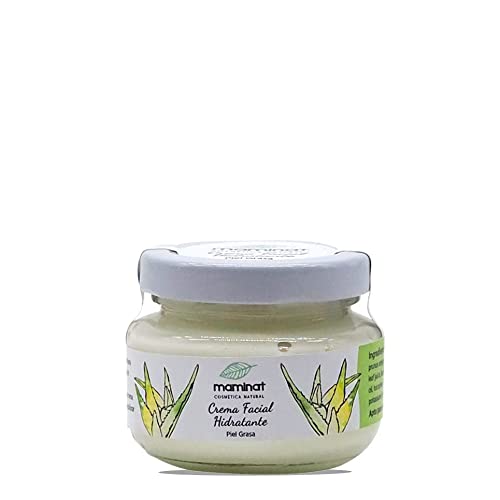 Crema Facial Maminat Piel Grasa | Cosmética Natural y Ecológica | Hidratante |Antimanchas | Antiedad | Regeneradora 60 ml