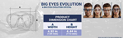 Cressi Big Eyes Evolution - Gafas de Buceo