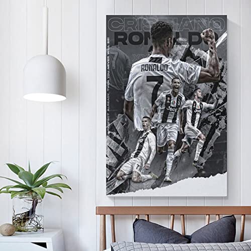 Cristiano Ronaldo Cristiano Ronaldo - Póster de lienzo y arte de pared (20 x 30 cm)