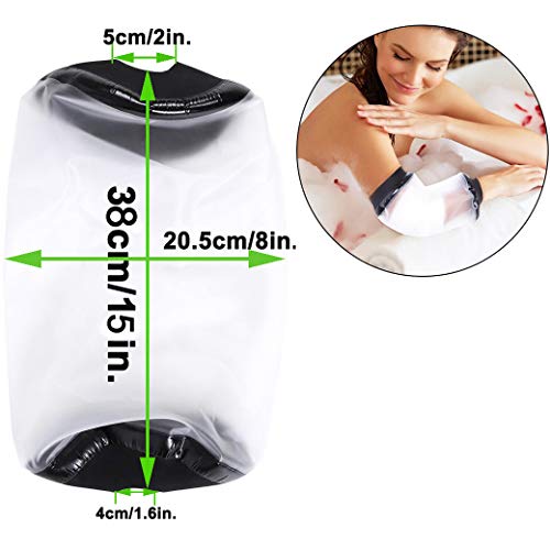 Cubierta impermeable para proteger el brazo durante la ducha y el baño, ideal para lesiones y heridas, aprobada por la CE, línea PICC - Funda protectora de escayolas para brazo y codo, para adultos