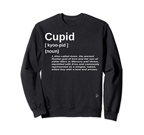 cupido amor regalo de san valentin para hombres definición Sudadera