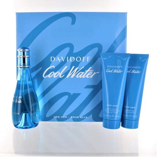 Davidoff Cool Water EDT 100 ml + BL 75 ml + SG 75 ml W