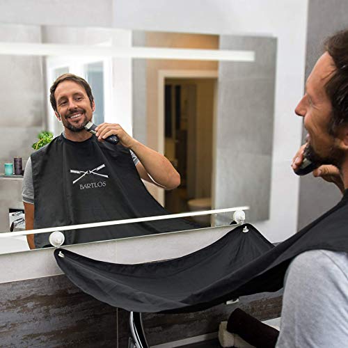 | Delantal para barba | La toalla de barba de BarTLOS – para un baño limpio después del afeitado, ya sea para cortar, cortar o cortar | delantal para barba | toalla de afeitar | paño para barba |