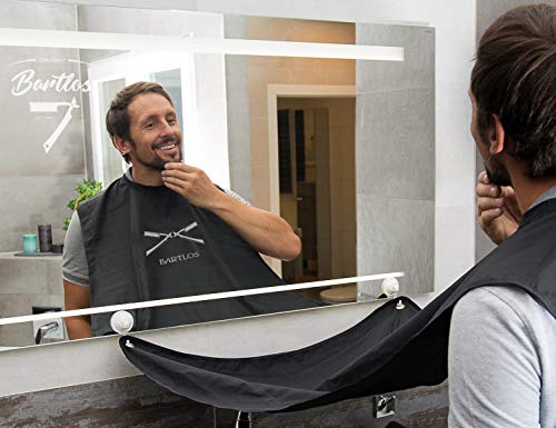 | Delantal para barba | La toalla de barba de BarTLOS – para un baño limpio después del afeitado, ya sea para cortar, cortar o cortar | delantal para barba | toalla de afeitar | paño para barba |