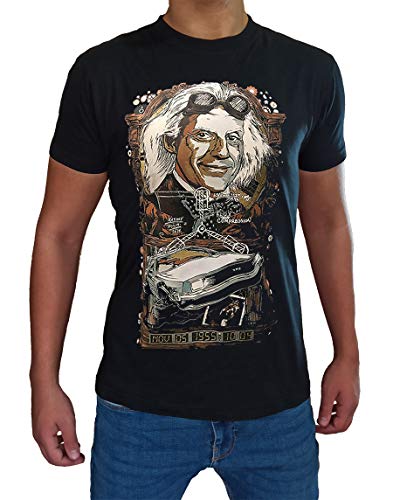 Desconocido Camiseta Regreso al Futuro Hombre Niño Doc Marty Peliculas Clasicas Años 80, Niños 5-6 Años