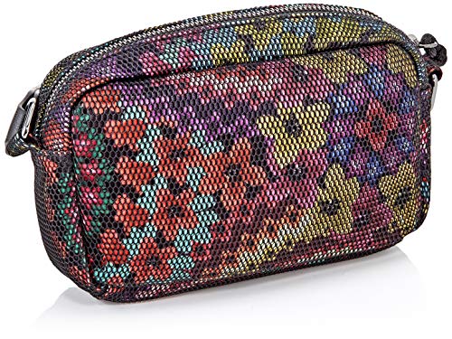 Desigual Fabric Across Body Bag, Mujer, Rojo, U