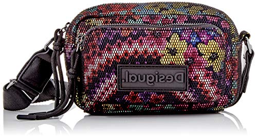 Desigual Fabric Across Body Bag, Mujer, Rojo, U