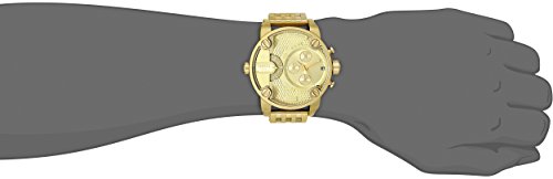 Diesel DZ7287 - Reloj cronógrafo de Cuarzo para Hombre, Correa de Acero Inoxidable Chapado Color Dorado