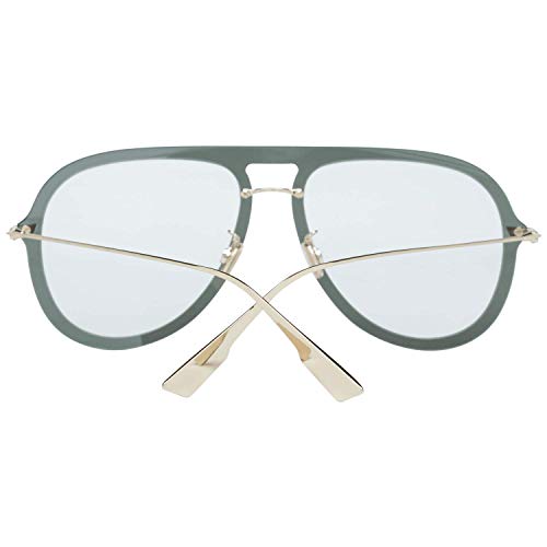 Dior ULTIME1-VGV Gafas, Plateado, Verde (Silver Green), 57/17/145 para Mujer