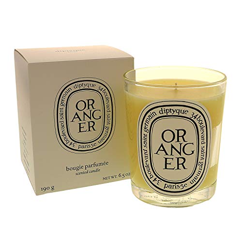 Diptyque - Vela aromática, color naranja